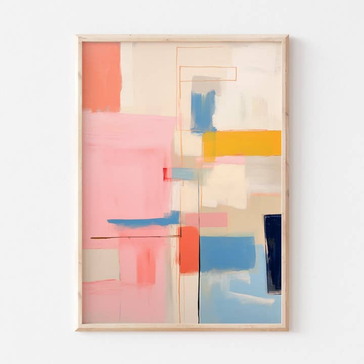 Soft Texture Art Print No. 19 for wholesale by POSTERAMI