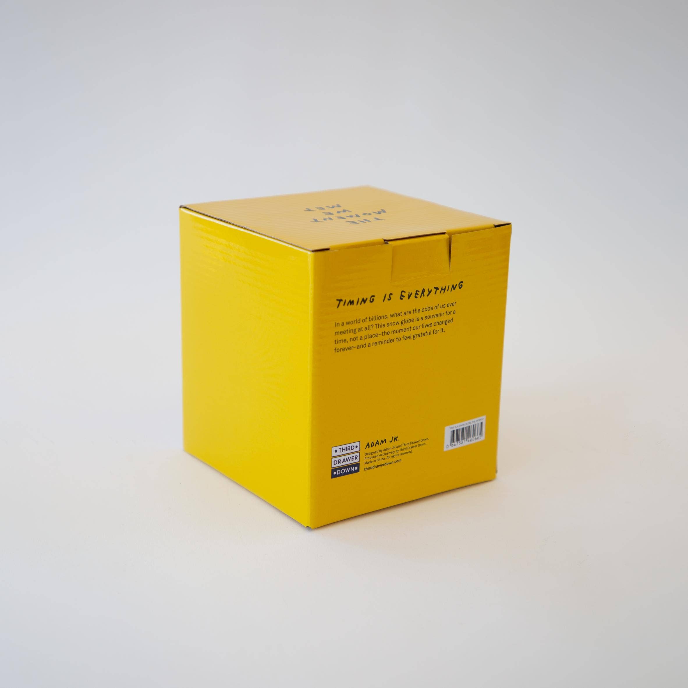 Third Drawer Down - Wholesale Snow Globe - The Moment We Met Snow Globe x Adam JK7