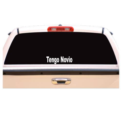 Very That - Wholesale - Tengo Novio / Tengo Novia Vinyl Decal1