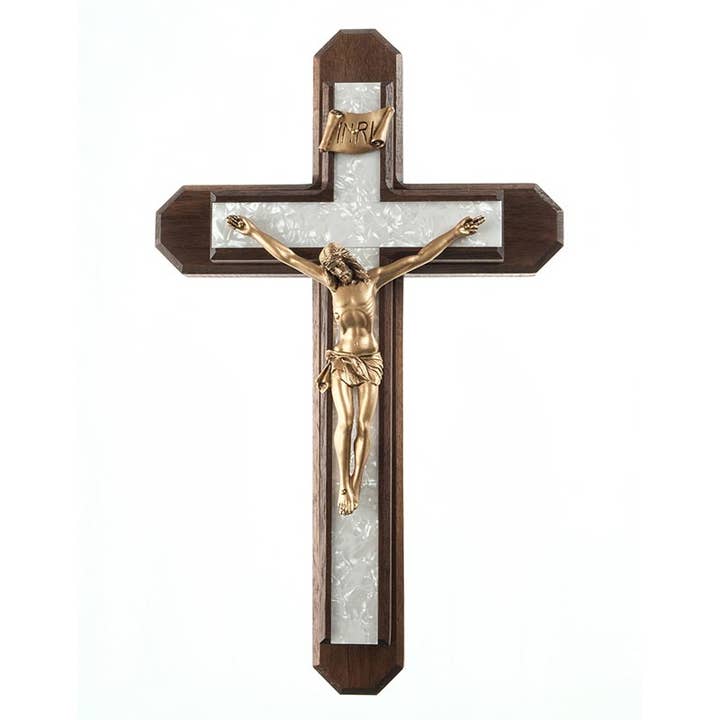 13'' Sp Inlay 5'' Pwt Crps for wholesale by Christian Brands Catholic