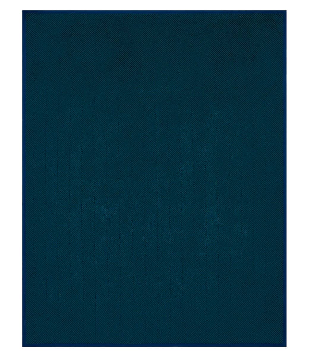 ChappyWrap – wholesale Throw blanket – Harborview Herringbone Blue Spruce Blanket6