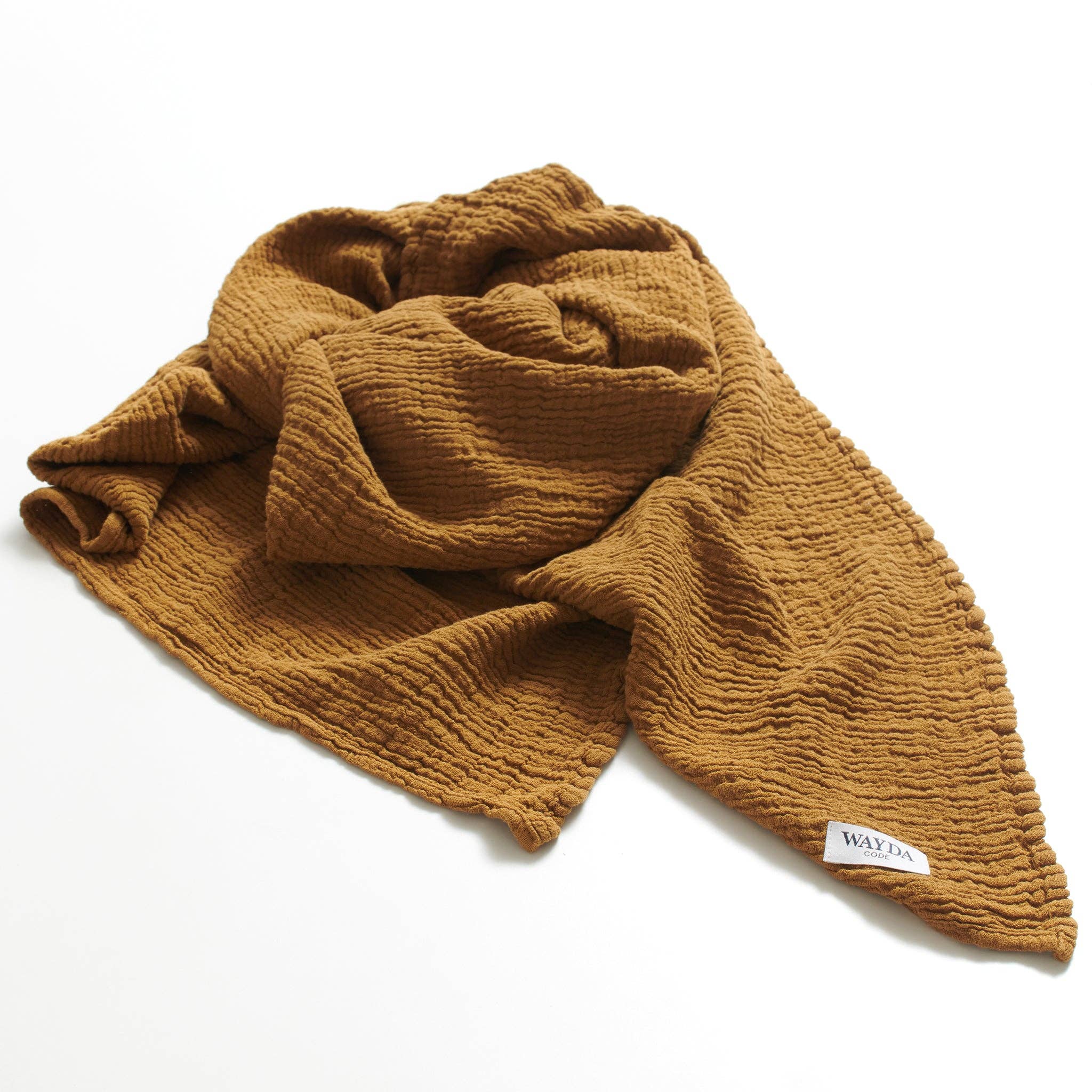 WAYDA - Wholesale Scarf - Women's - Fett OCKER2