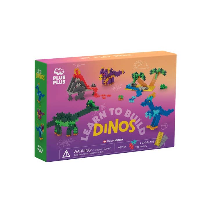 Plus-Plus USA - Wholesale Build-a-Toy - Kids - Learn To Build - Dinosaurs2
