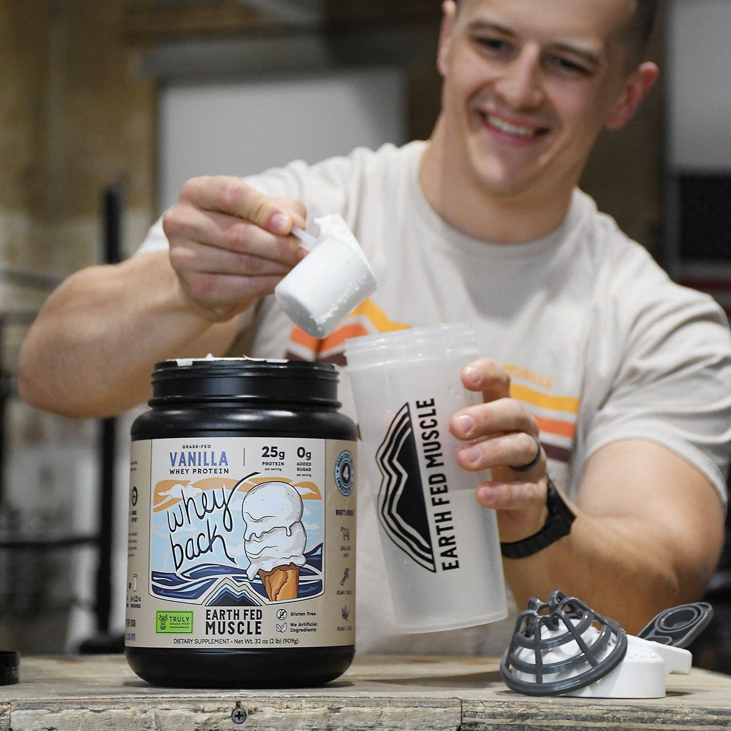 Earth Fed Muscle - Wholesale Protein/Superfood Powder - Whey Back Vanilla Grass-Fed Whey Protein6