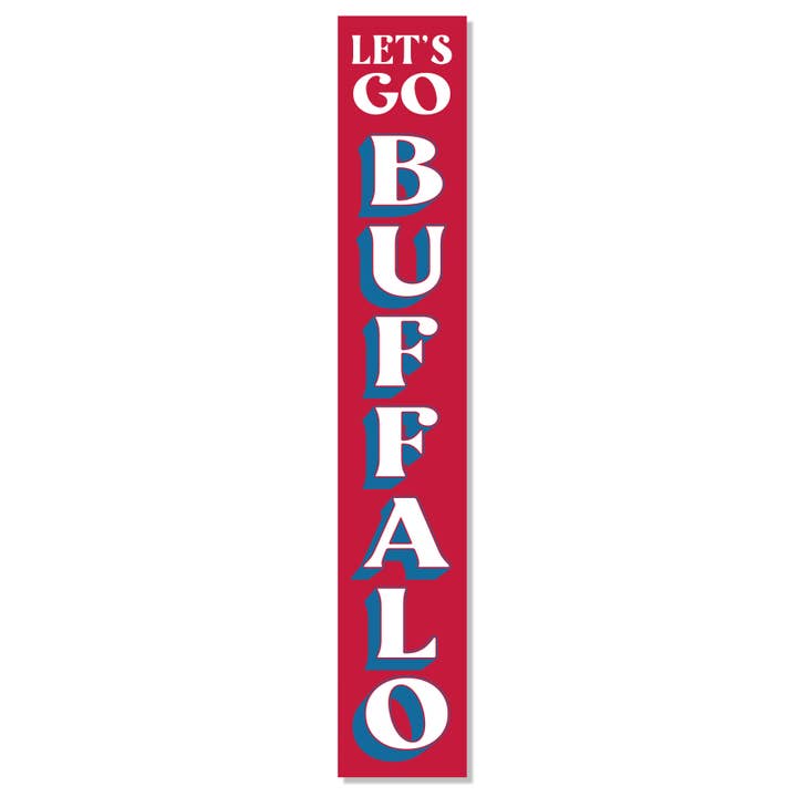 Let's Go Buffalo On Red - Porch Board™ BLX for wholesale by ST Creations