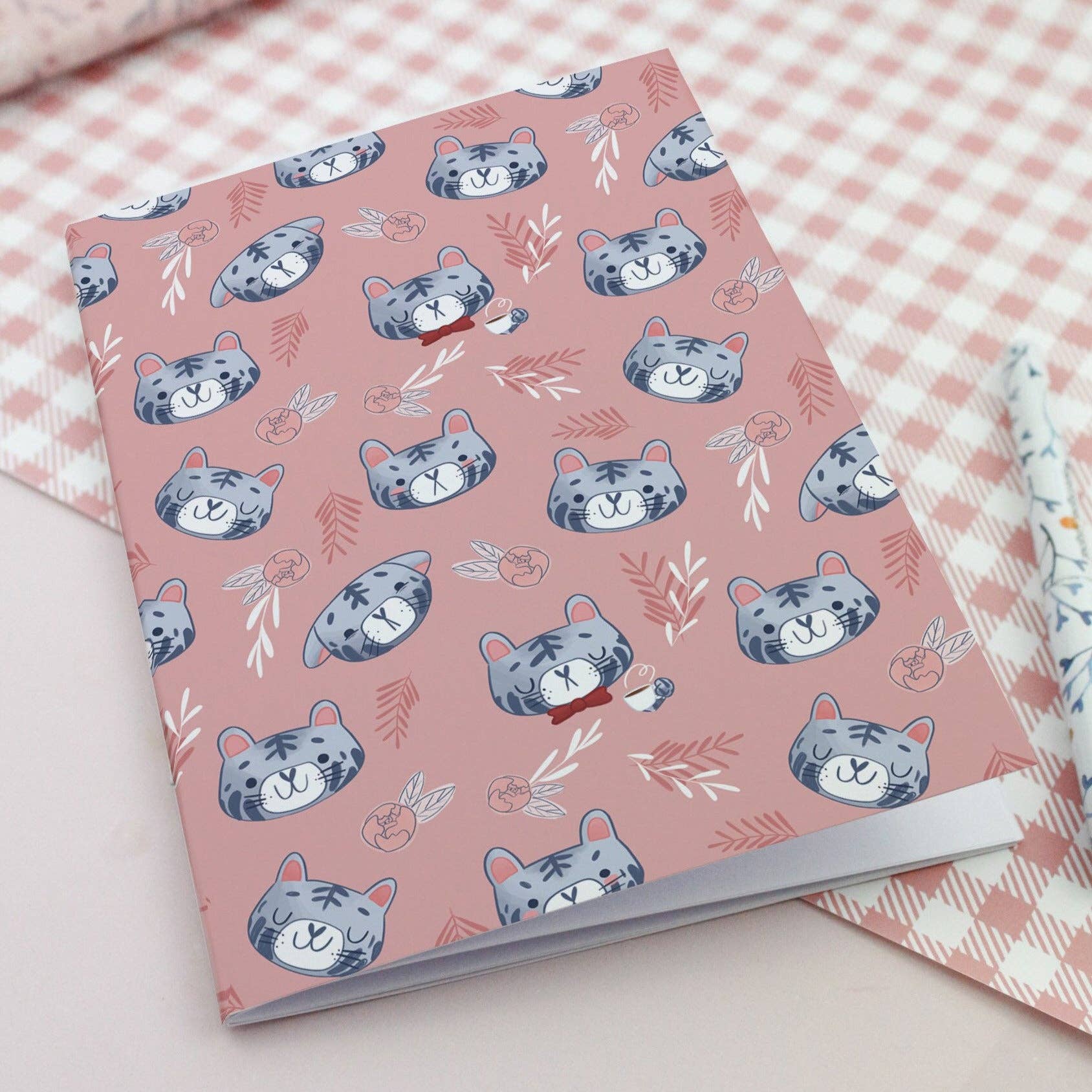 My Sweet Paper Card - Wholesale Notebook - A5 Cat and Tiger Notebook - Cute notebooks4