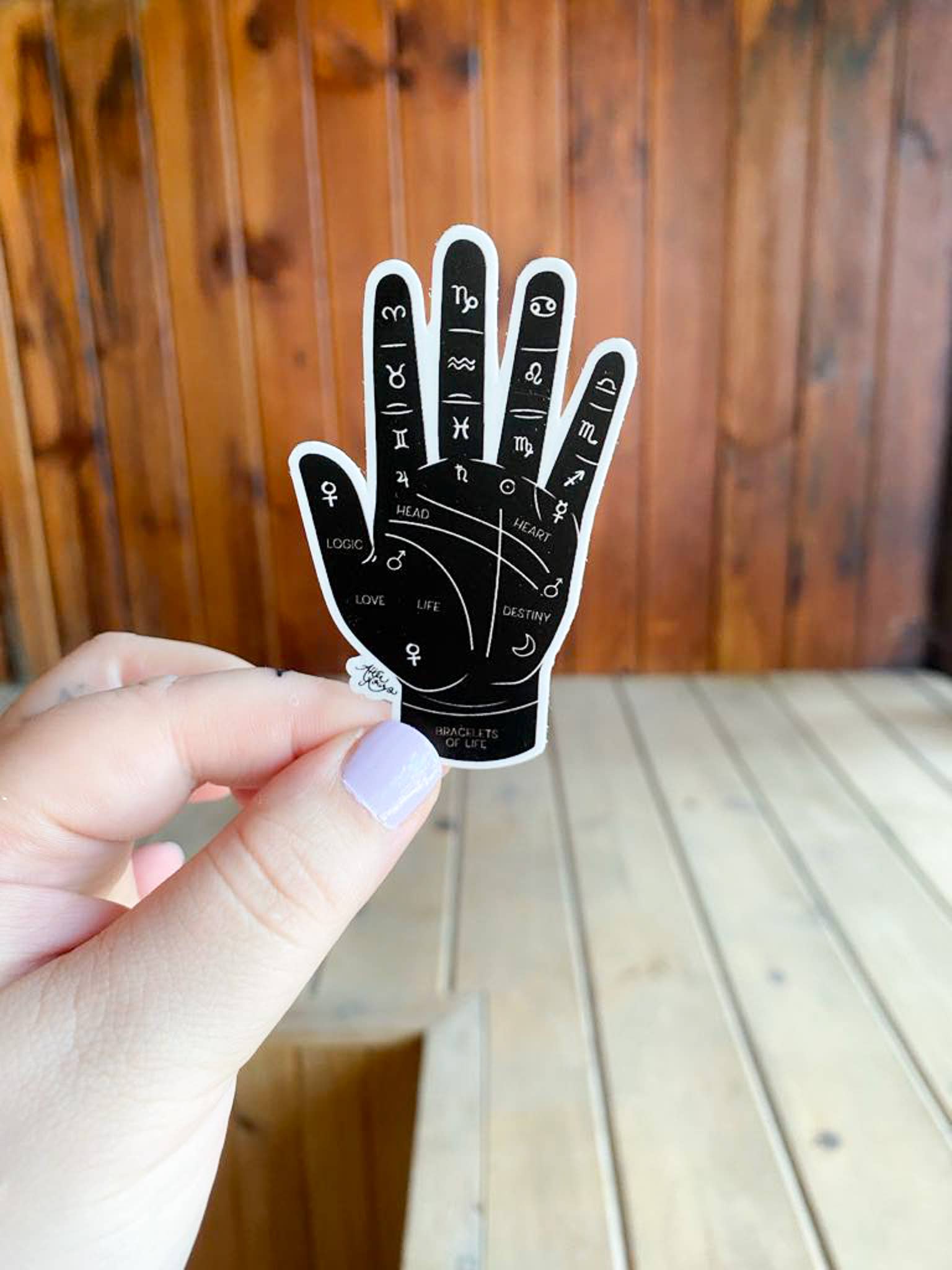 After Hours Creative - Wholesale Sticker - Palmistry Sticker0