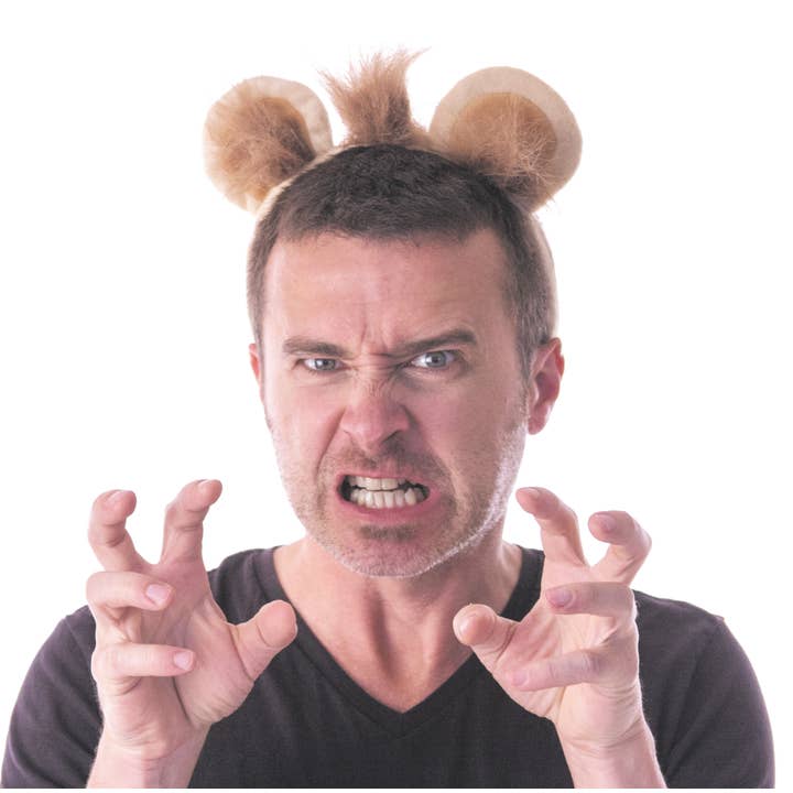 FLØJLSLØVE PANDEBÅND for engroshandel hos Party Pro