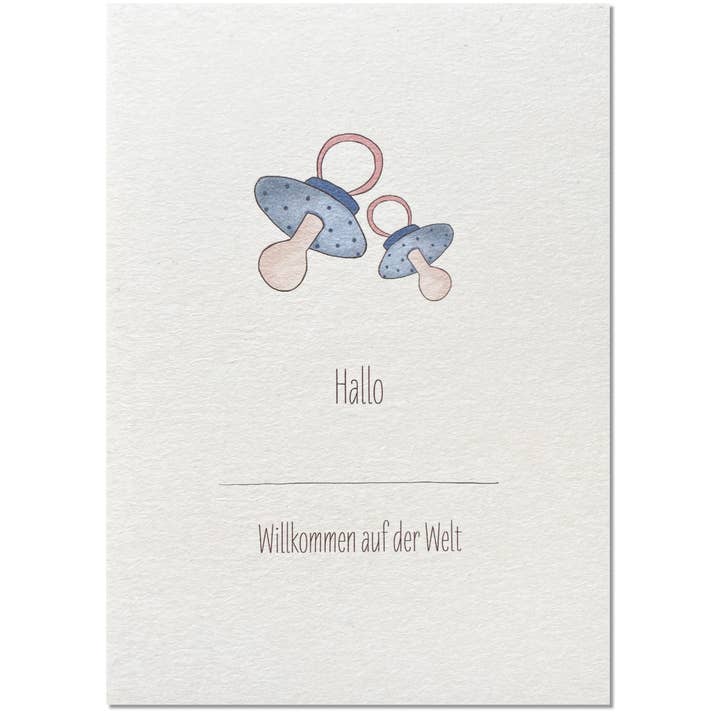 KEITCARDS - Wholesale Baby Card - pacifier