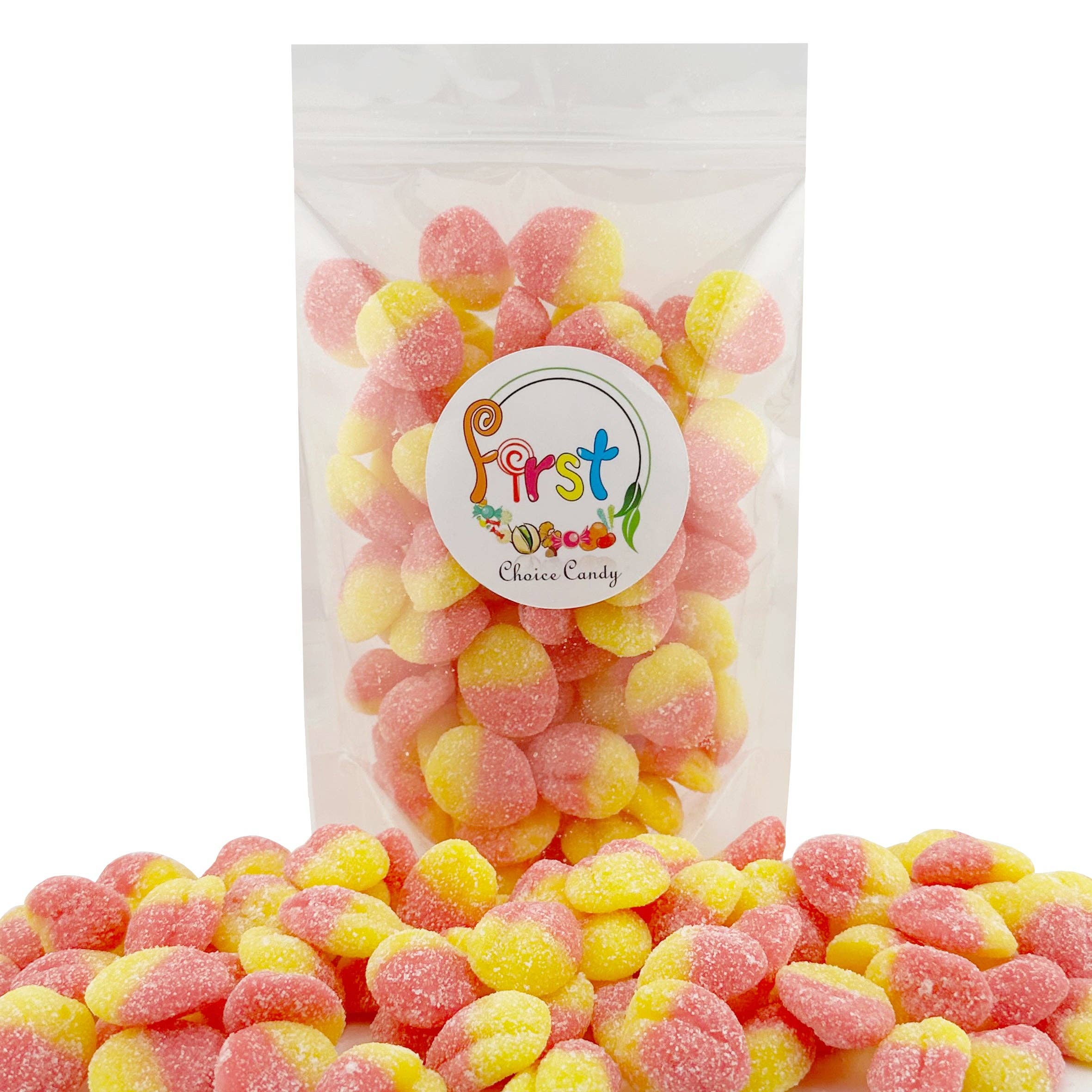 First Choice Candy – wholesale Gummy – SOUR GRAPEFRUIT MINI GUMMY DROPS1