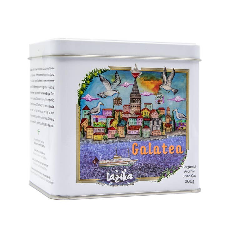 Lazika – wholesale Löst te – Earl Grey & English Breakfast Te-presentset, 150 g
