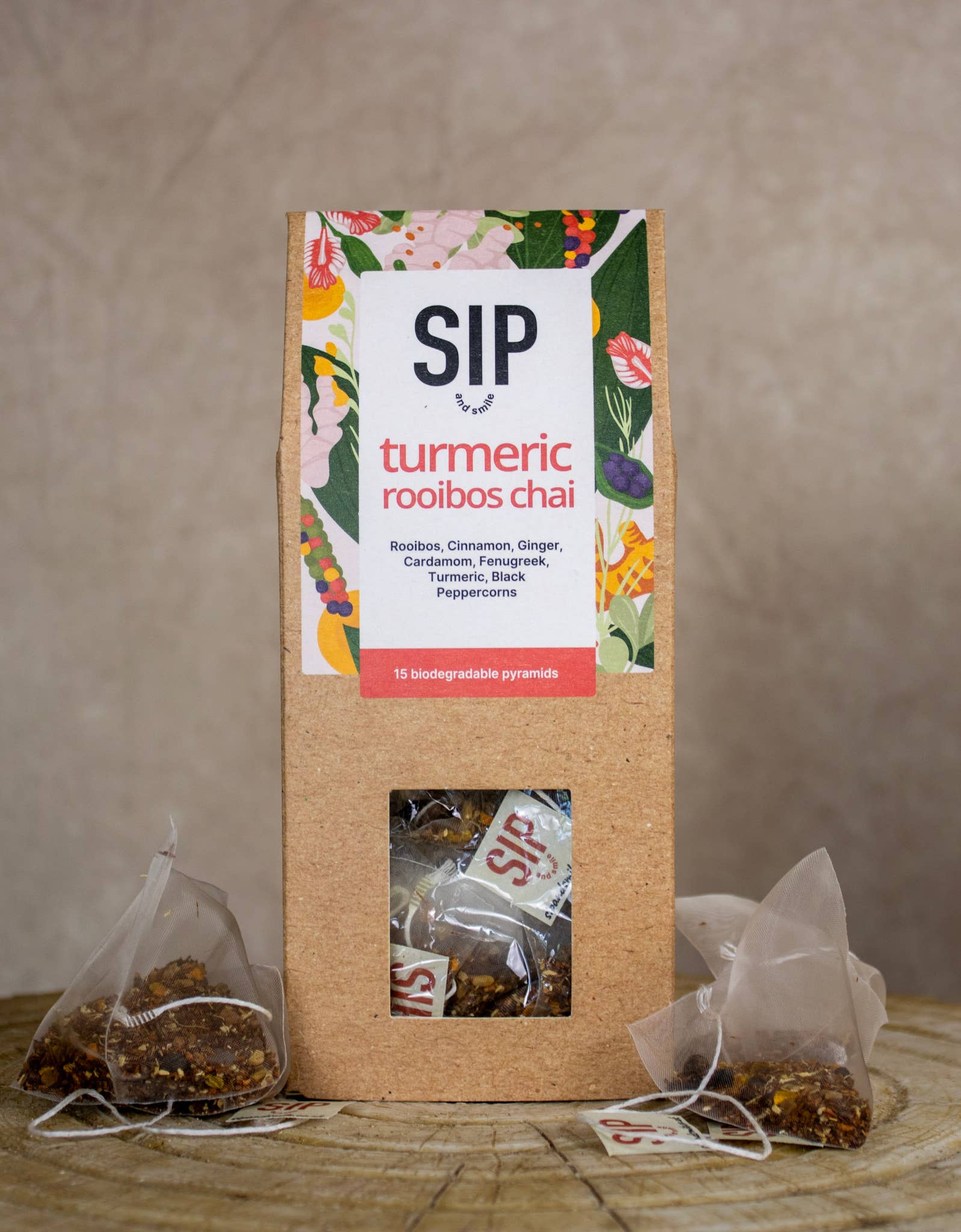 Sip and Smile LTD - Wholesale Loose Tea - Turmeric Rooibos Chai0