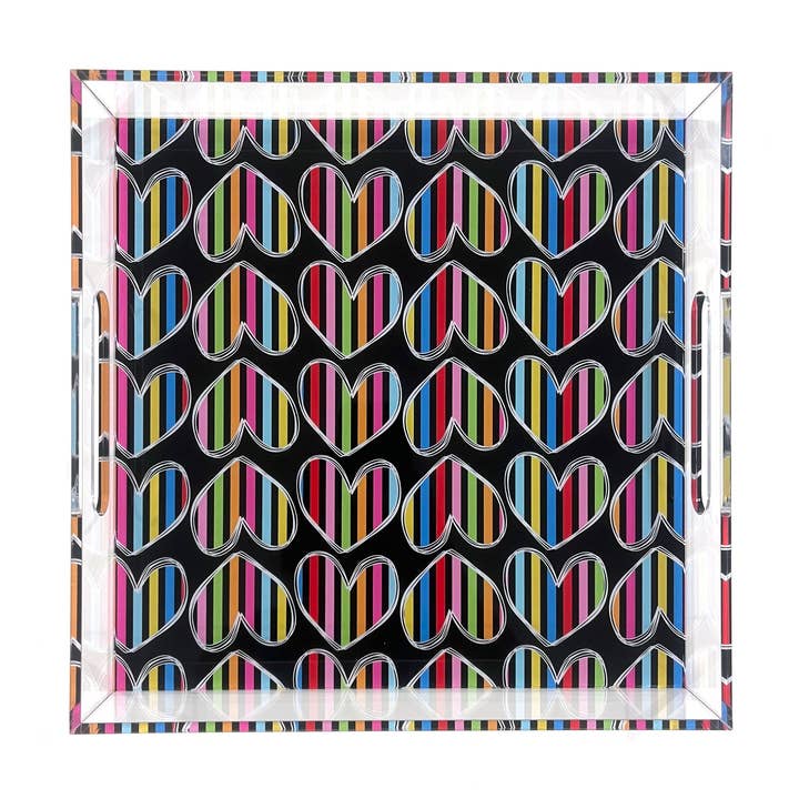 neon love acrylic tray for wholesale by margo.rebecca
