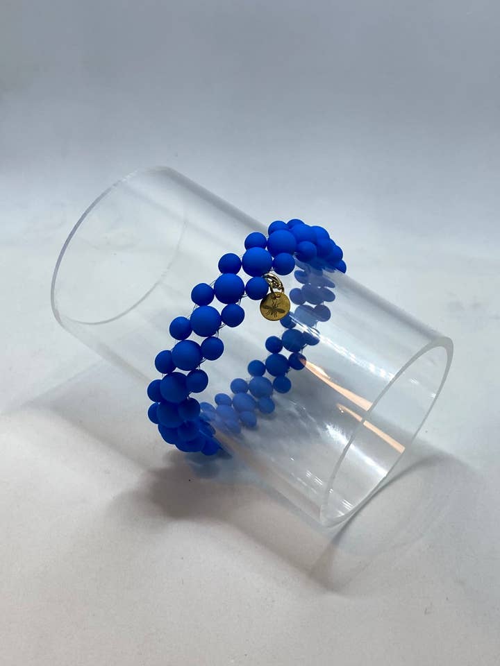 Bracelet "DENIM BLUES" Collection for engroshandel hos BEASTY BEADS