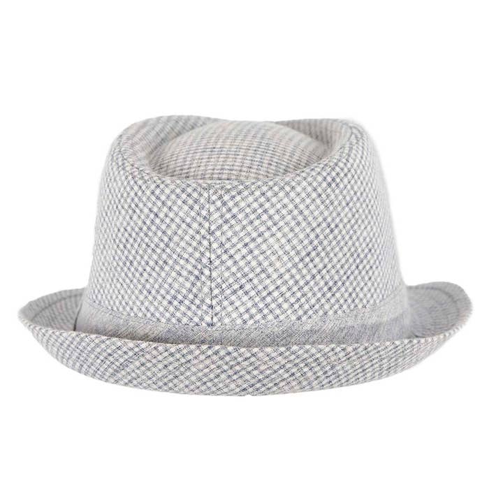 Max Alexander by Cupids Millinery Melbourne - Wholesale Fedora – Women’s - Blue Short Brim Fedora Hat5
