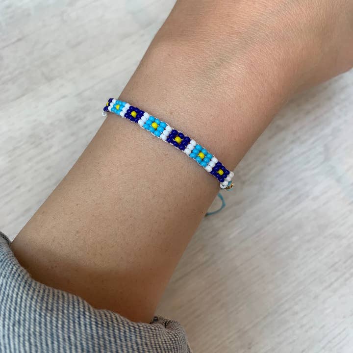 CRETE TRADING INC - Wholesale Beaded Bracelet - Miyuki Colorful Beaded Adjustable Bracelet2