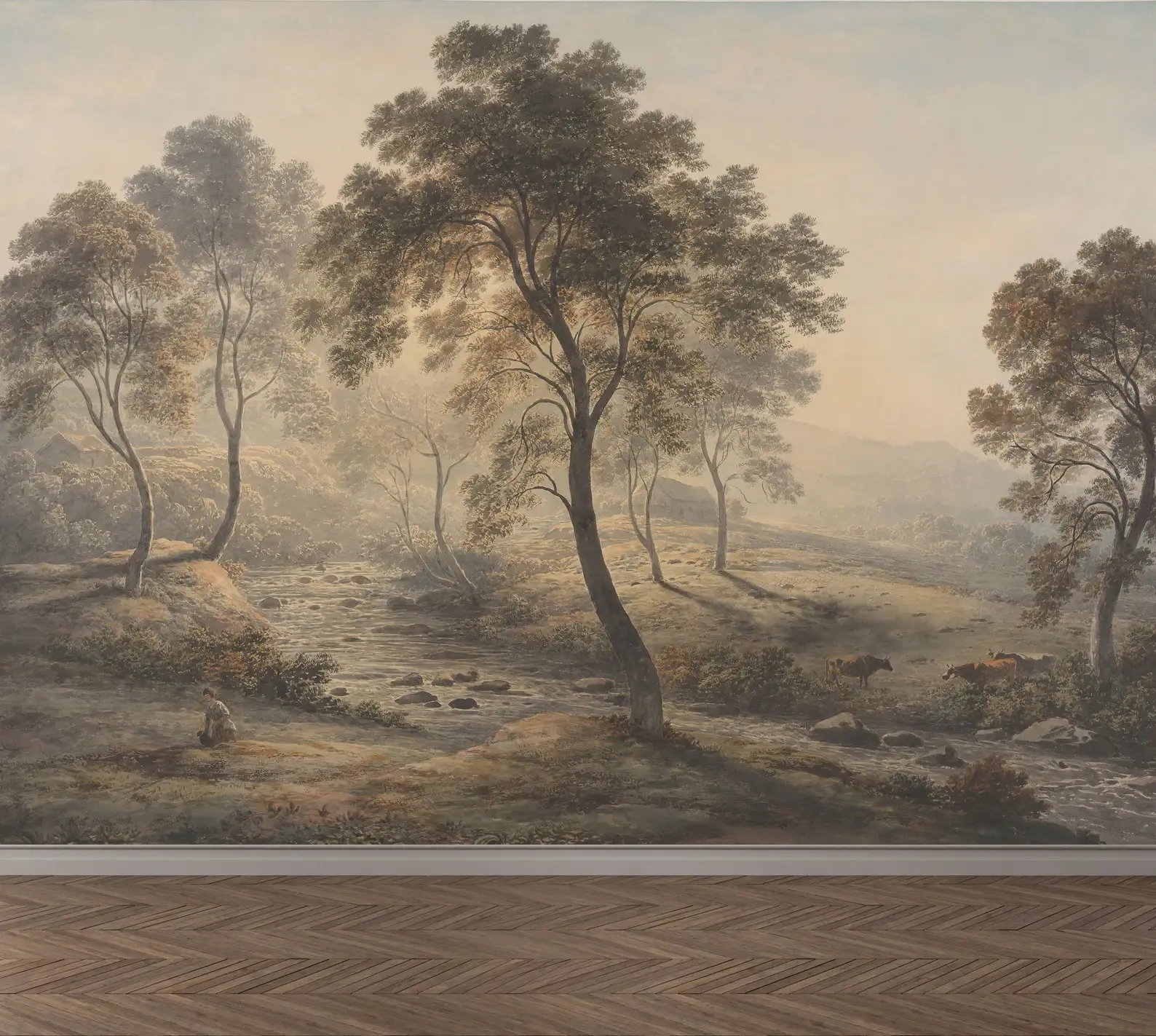 SimurgWallArts - Wholesale Wallpaper - Tree Landscape Wallpaper, Forest Scenic Wall Mural7