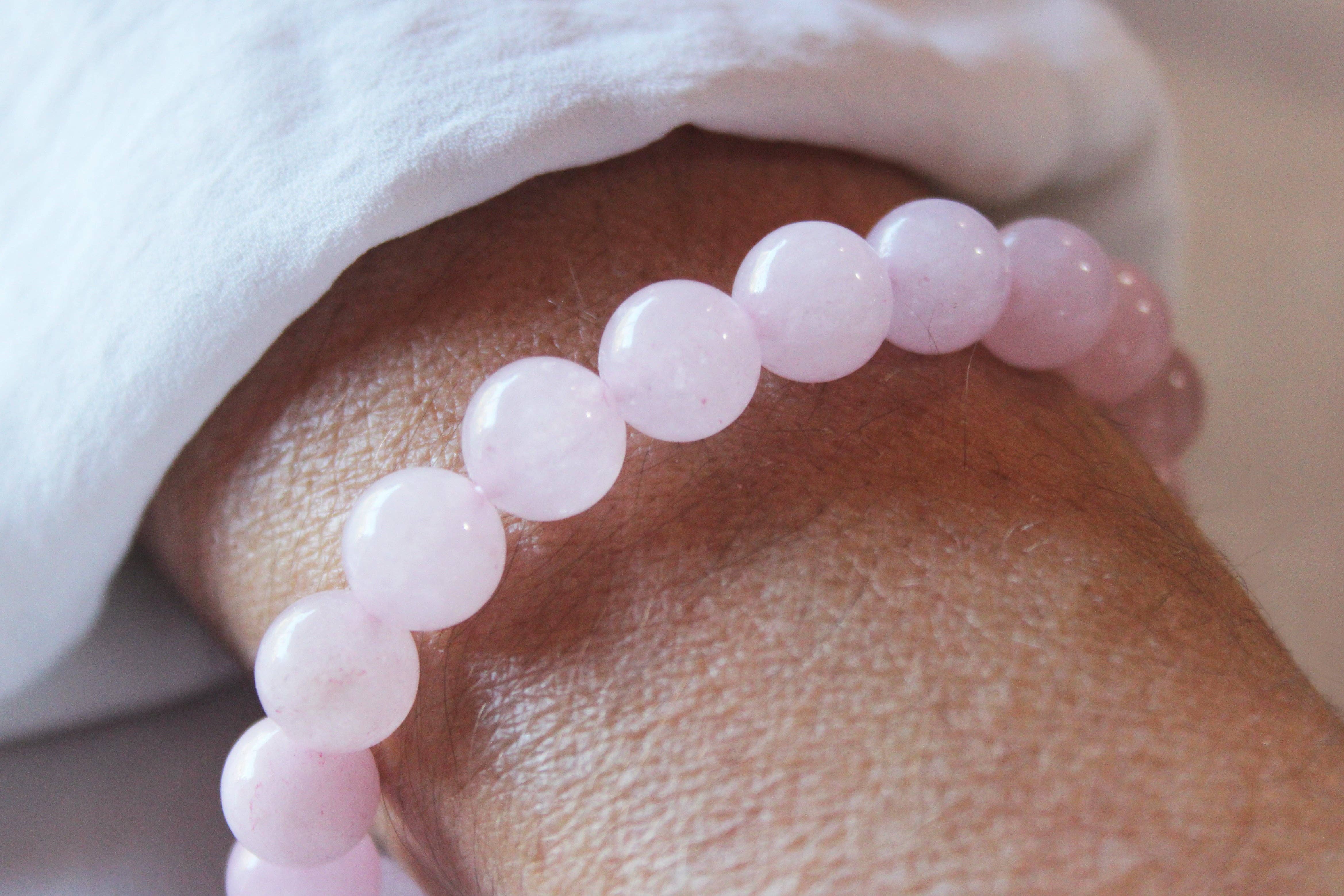 Mademoiselle Moana - Wholesale Beaded Bracelet - PINK QUARTZ BRACELET - Love/Serenity5
