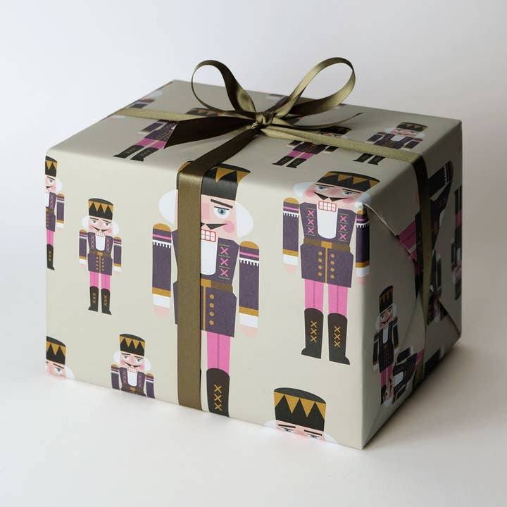 Haferkorn & Sauerbrey - Wholesale Flat Wrap - Nutcracker wrapping paper0