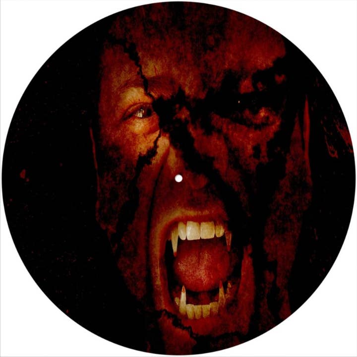 Slipmat 12"/ 7" för skivspelare - vampyreffekt för wholesale av Phatmatz