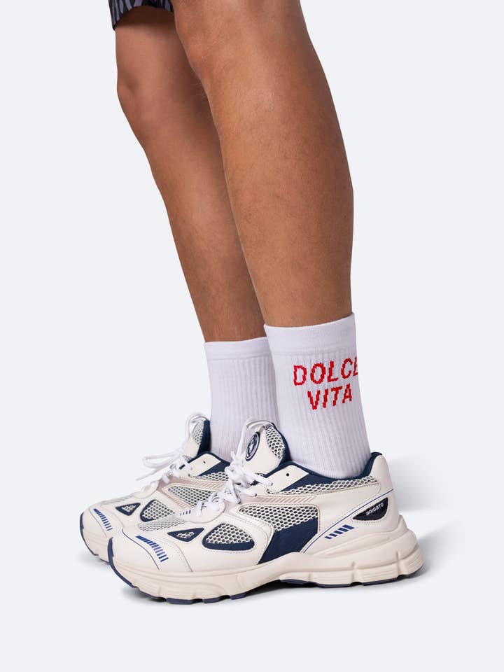 Dolce Vita Tennis Socks - White for wholesale on Faire1