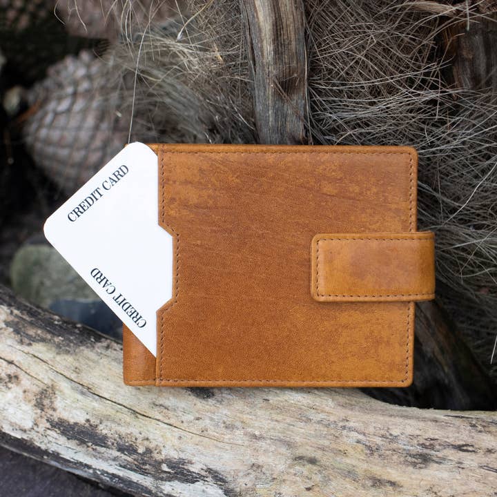 PRIMEHIDE - Wholesale Wallet - Men's - Alperto RFID Notecase Leather Wallet - 4269