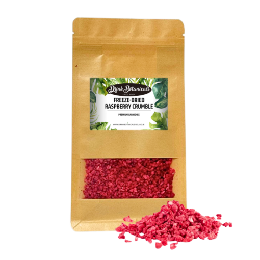 Drink Botanicals Ireland - Wholesale Dried/Dehydrated Fruit - Freeze Dried Raspberry Crumble0