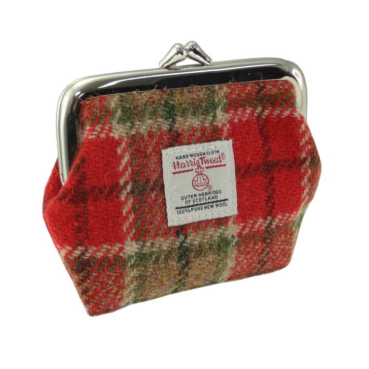 Glen Appin Of Scotland – wholesale Coin purse – Women’s – LB2035 Harris Tweed 'Eigg' Small Clasp Purse2