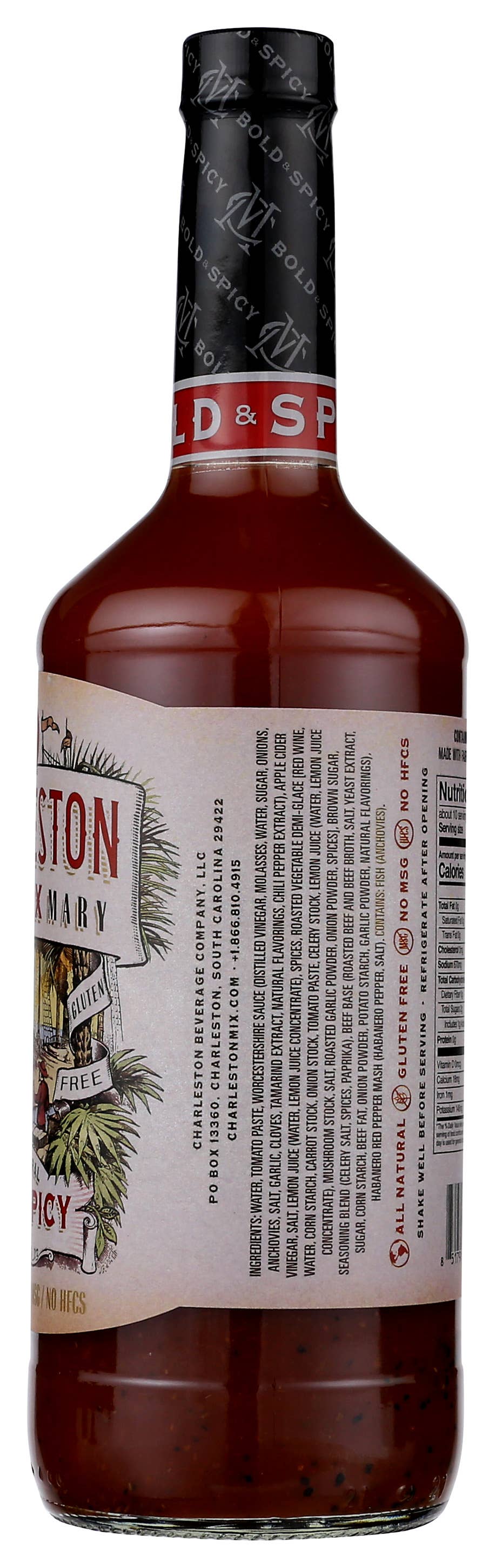 Charleston Mix - Wholesale Cocktail Mix/Syrup - Bold & Spicy Bloody Mary Mix3