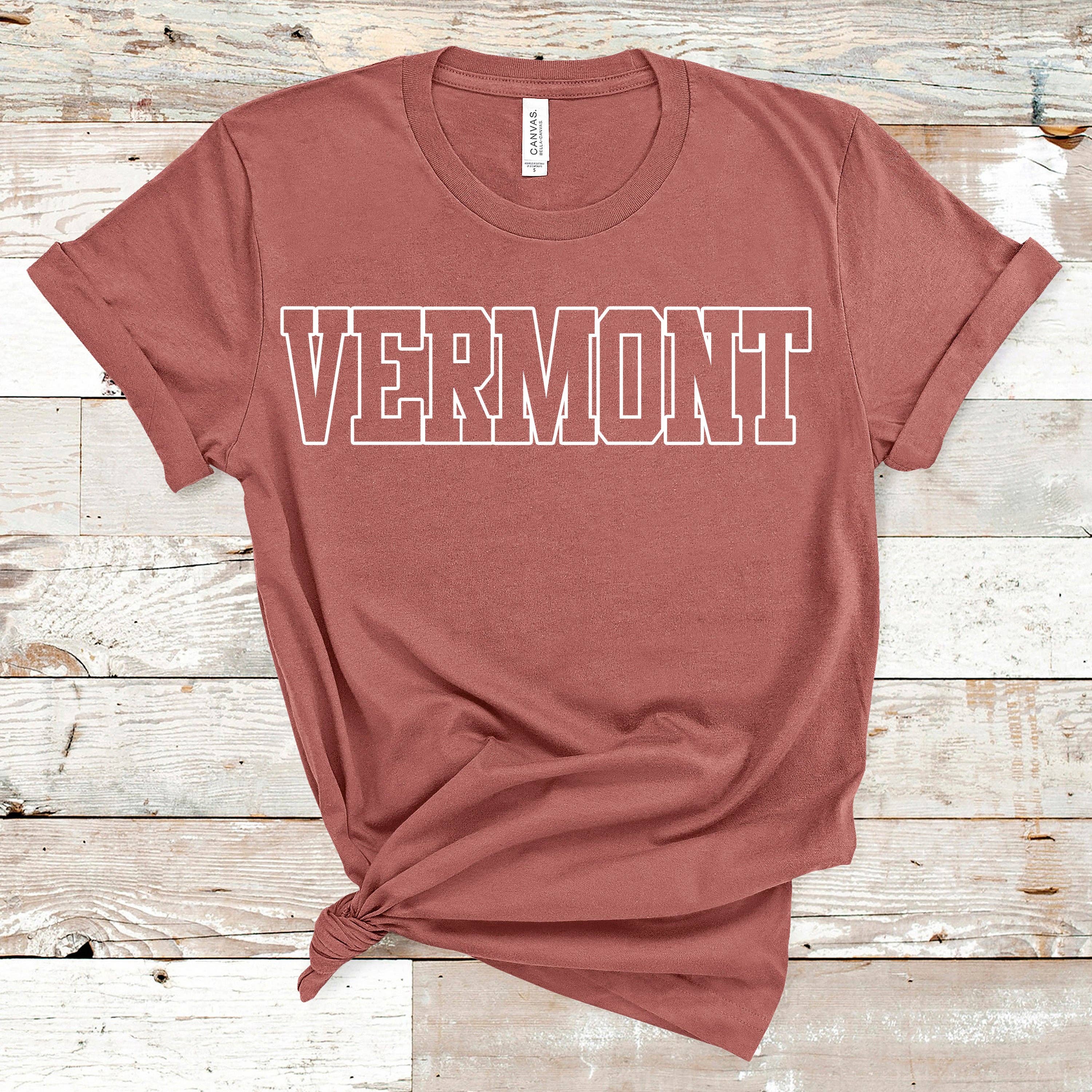 LA Shirt Company - Wholesale T-Shirt (Graphic) - Women's - VERMONT - BELLA GRAPHIC TEE3