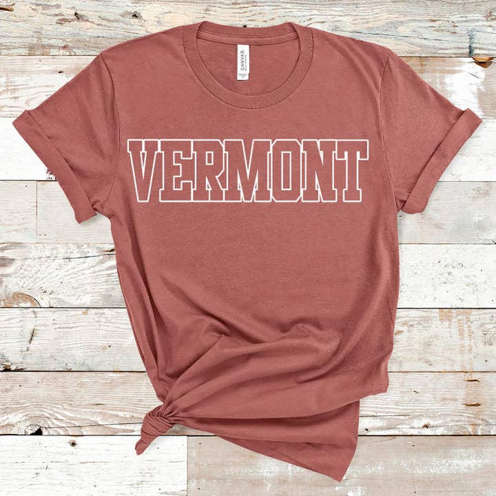 LA Shirt Company - Wholesale T-Shirt (Graphic) - Women's - VERMONT - BELLA GRAPHIC TEE3