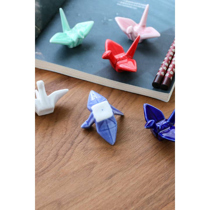Gohobi (We cover U.S. import duties) - Wholesale Spoon Rest - Gohobi Paper Cranes Chopstick Rest7