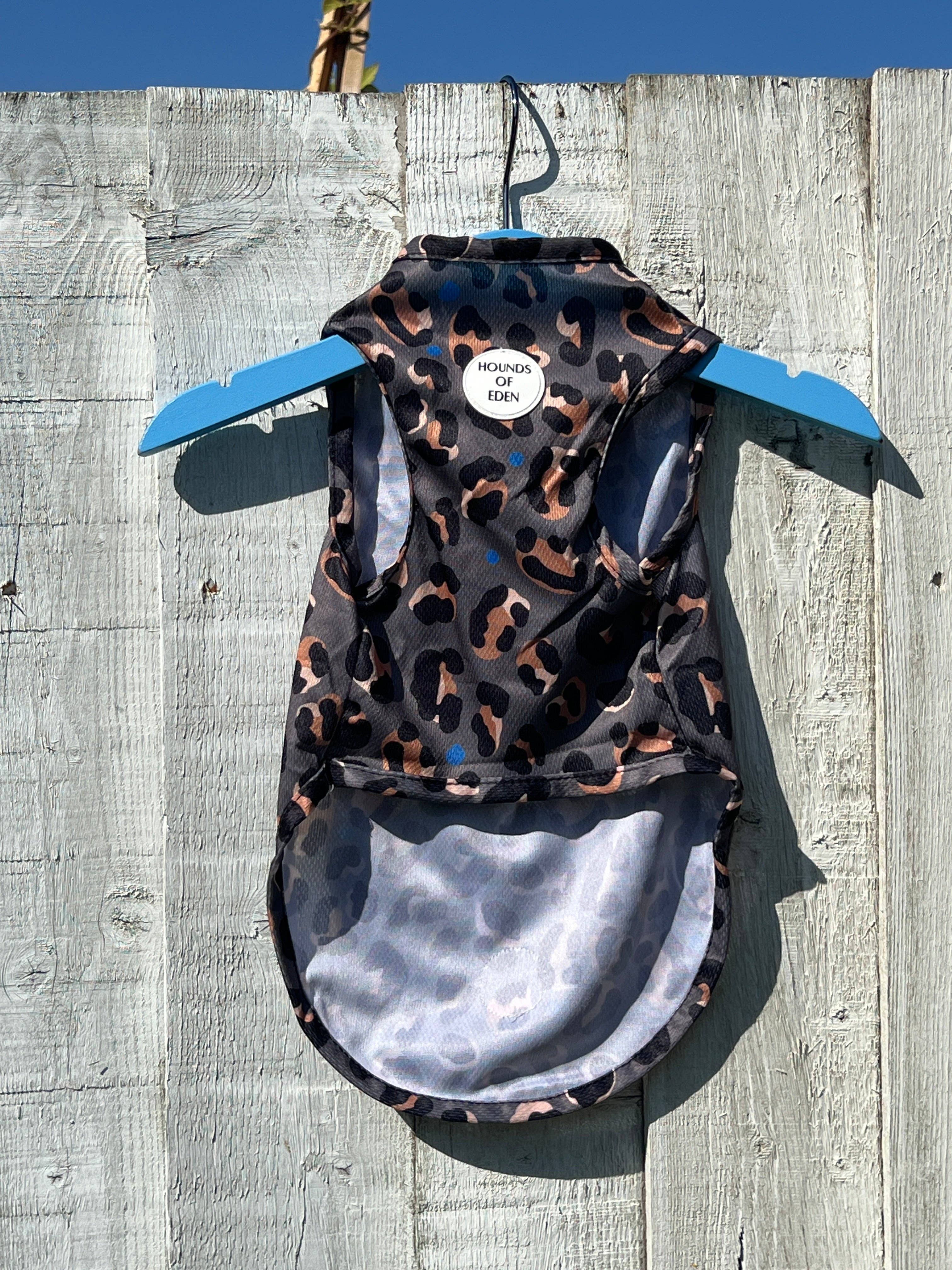 Hounds of Eden - Wholesale Pet Vest - Dog - Steel Leopard Dog Cooling Vest3