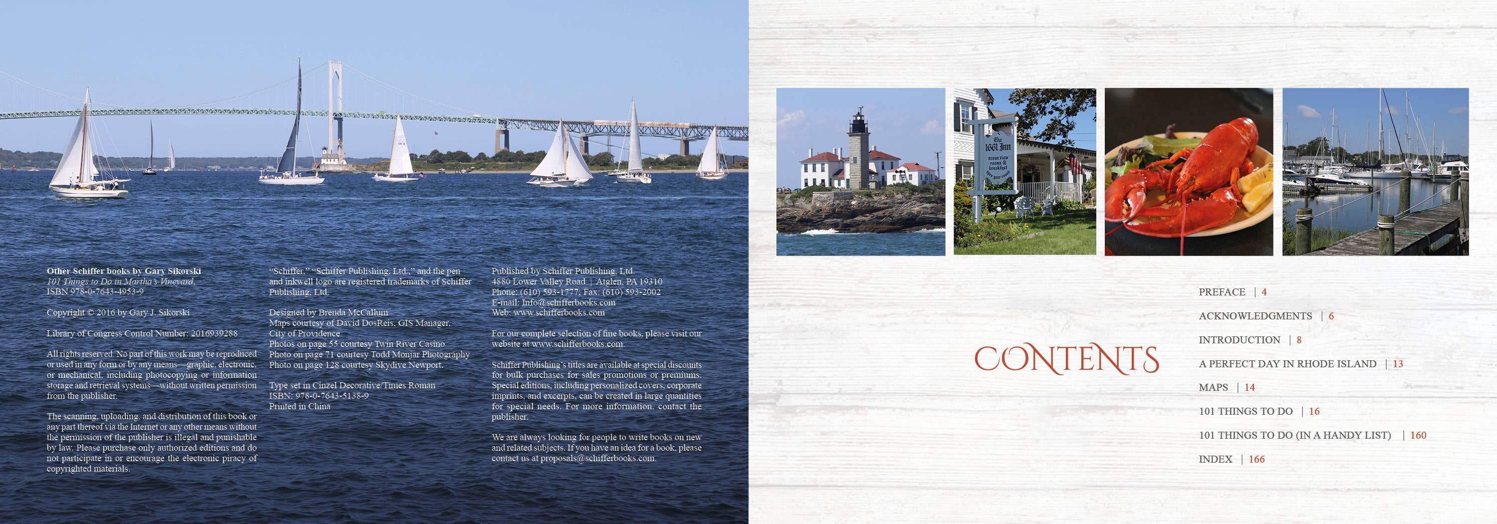 Schiffer Publishing - Wholesale Travel - 101 Things to Do in Rhode Island1