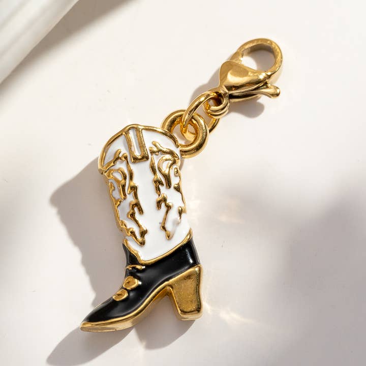 COSMOS - Wholesale Individual Charm/Pendant - Boot Charms Pendant – Stainless Steel0