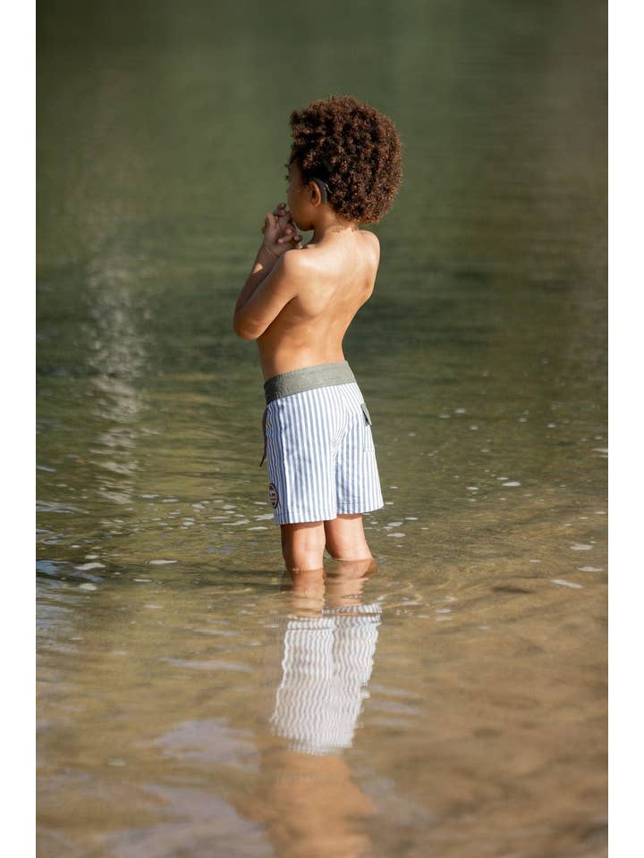 Kid’s Townshort Boardshorts in Pinstripe for wholesale on Faire13