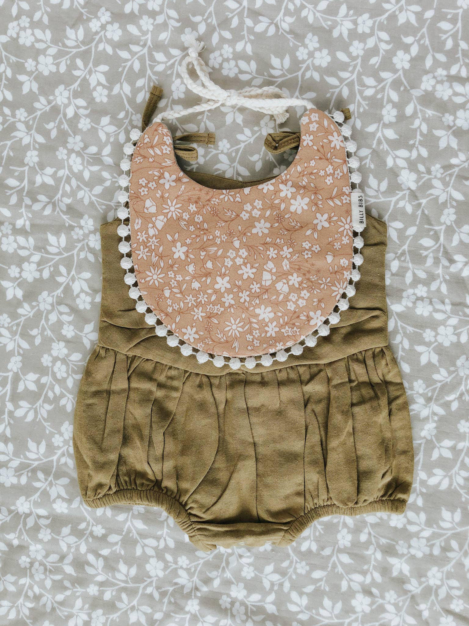 Billy Bibs - Wholesale Bib - Baby - OLIVE1