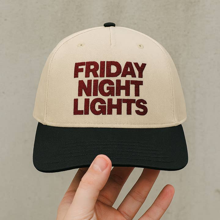 Bold Embroidered Friday Night Lights Snapback Hat for wholesale by Thread Friday