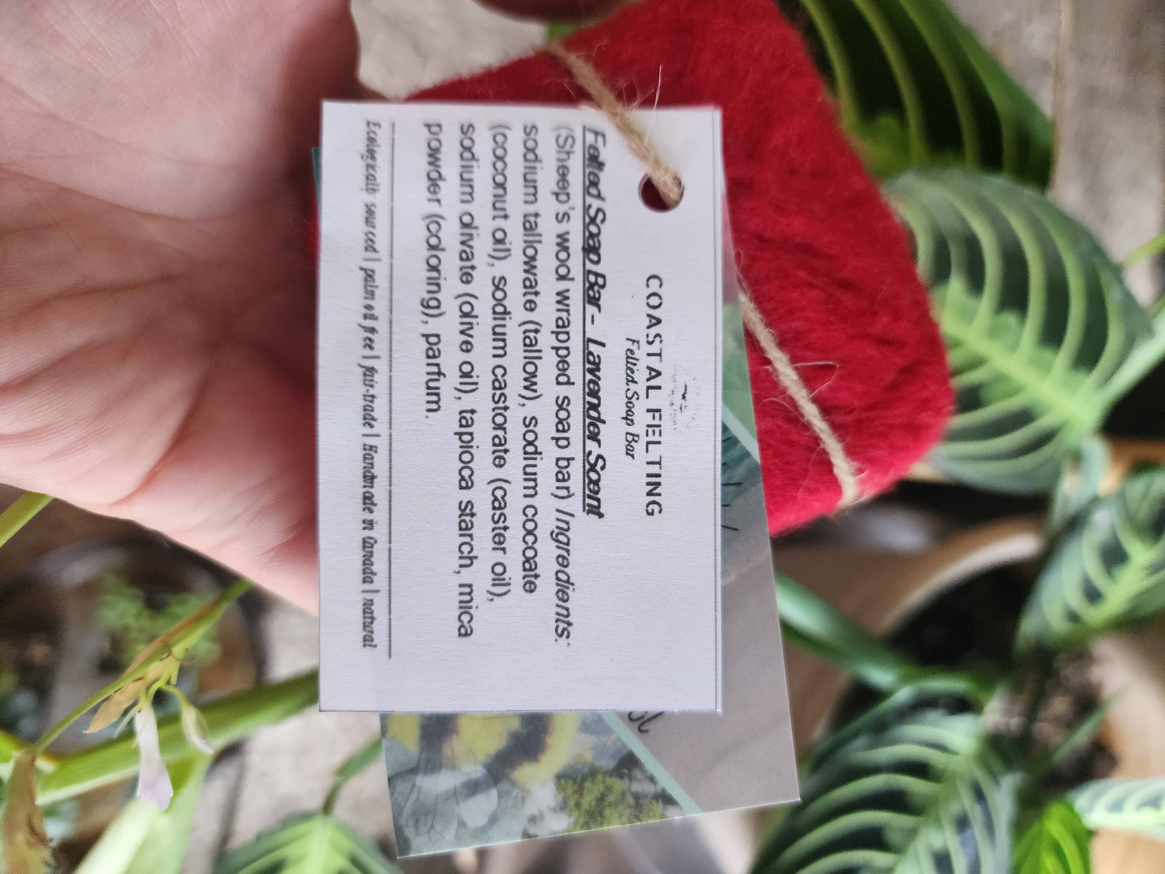 Coastal Felting - Vente Pains de savon - Savon en laine feutrée, motif mouton2