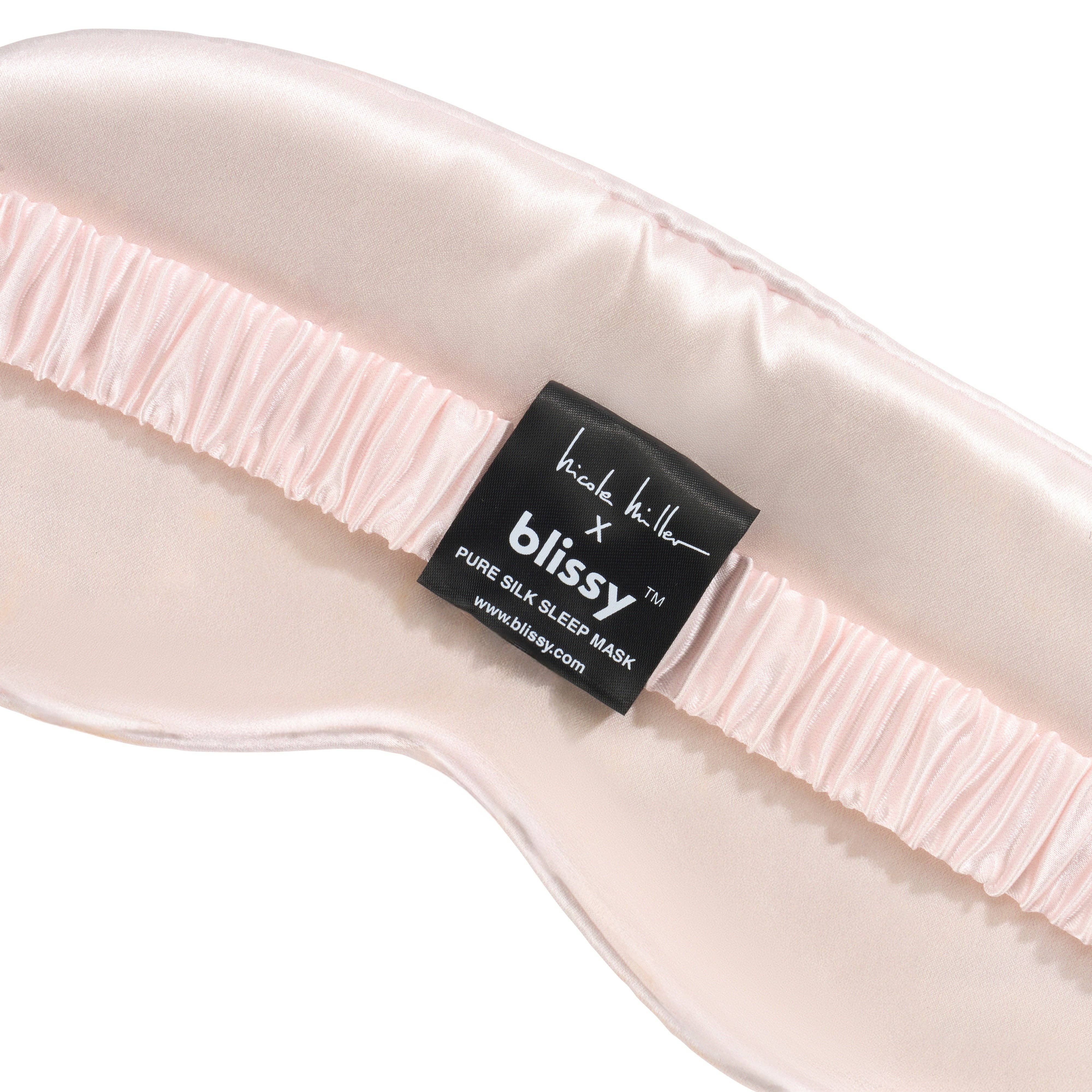 Blissy - Wholesale Sleep/Eye Mask - Sleep Mask - Nicole Miller - Mauve Cheetah5