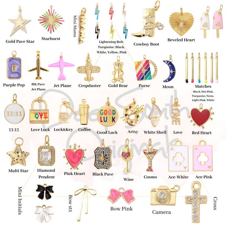 Deep South Originals, LLC - Wholesale Individual Charm/Pendant - Coffee Charm ~ Deep South Originals