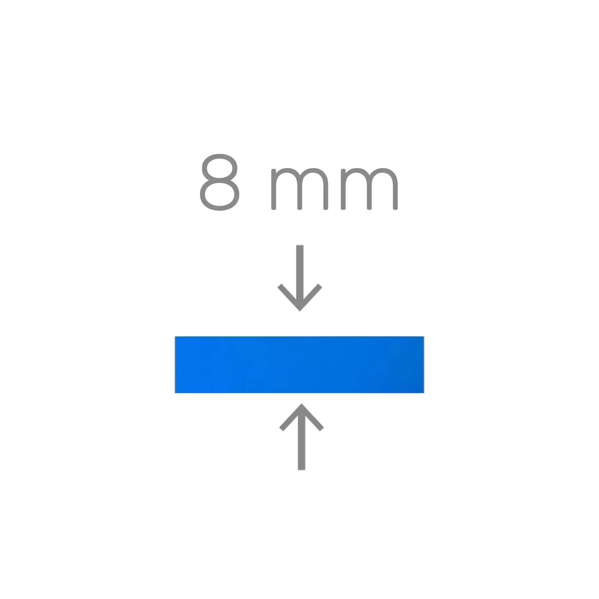 Blue MY EVA PE 25 - Shore 25 - 2 mm / 4 mm / 5 mm / 8 mm for wholesale on Faire5