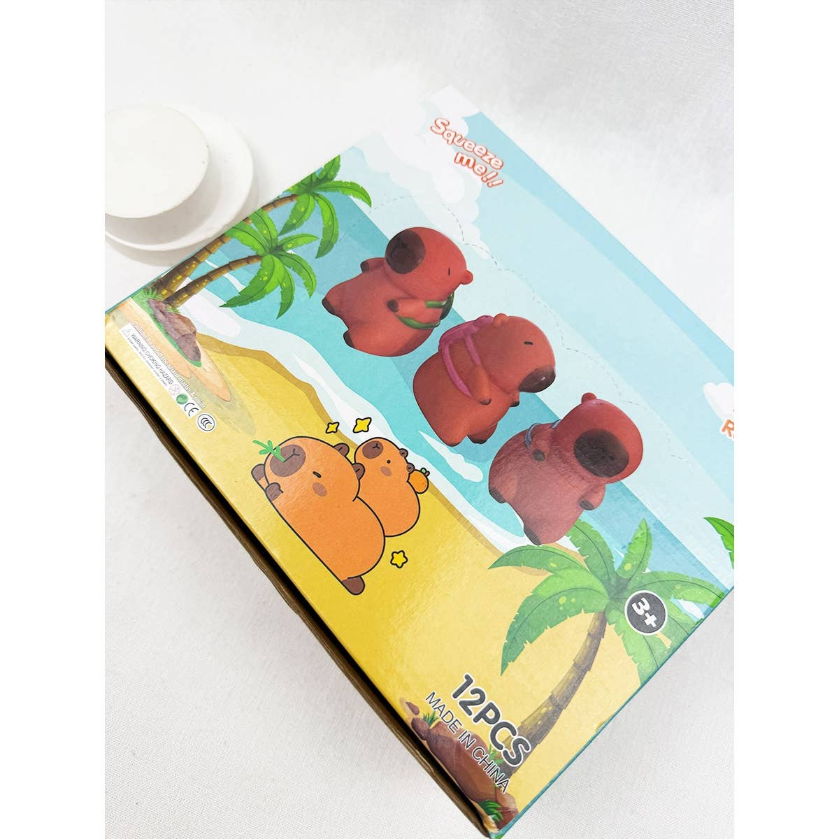 MIX COLOR Capybara Squishy Toy for wholesale on Faire5