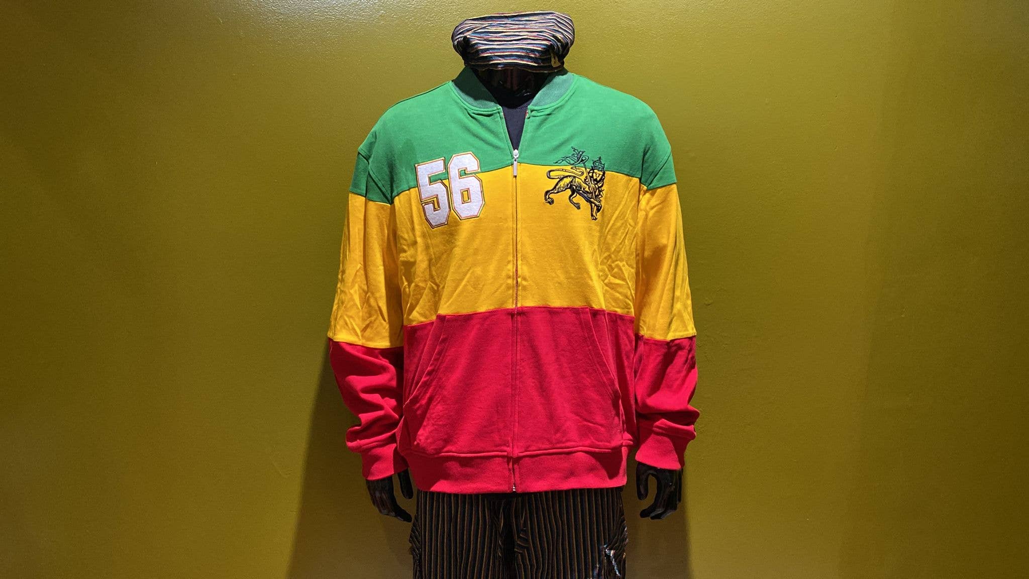 Katmandu Trading Co. – wholesale Jacket – Unisex – Rasta Jacket - Bob Marley Lion Of Judah