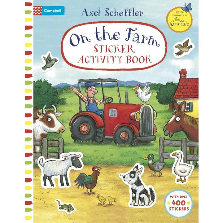 Macmillan Publishers - Wholesale Baby & Toddler Book (0-2) - On The Farm Sticker Activity Book: