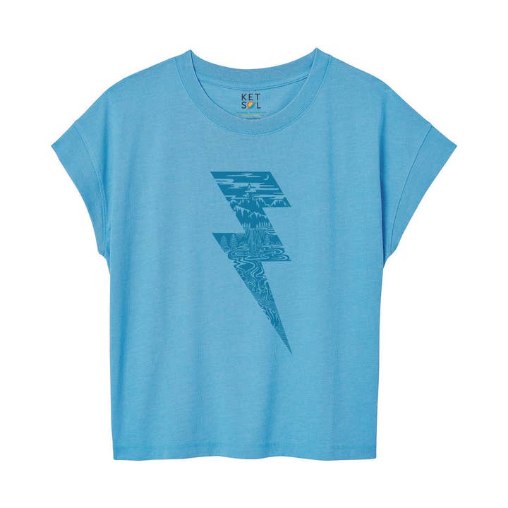 Bolt Relaxed Womens Graphic Tee for wholesale by Ketsol