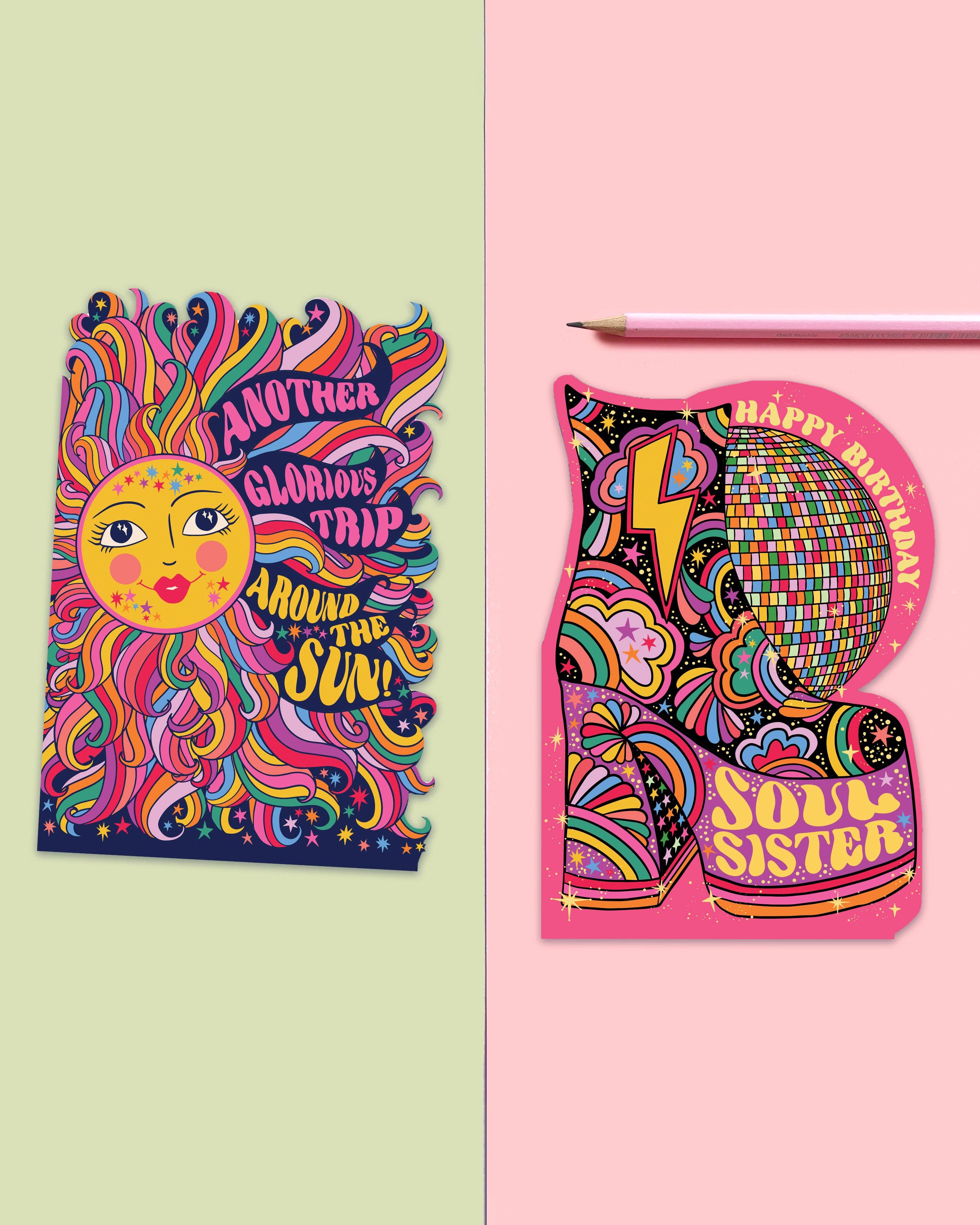 Cath Tate Cards – wholesale Birthday card – SOUL SISTER5