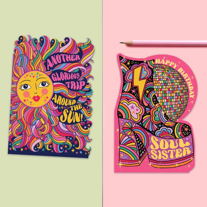 Cath Tate Cards – wholesale Birthday card – SOUL SISTER5
