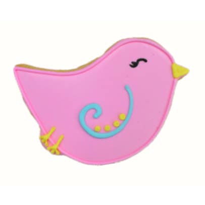 Oiseau rose pour la vente par The Frosted Baker