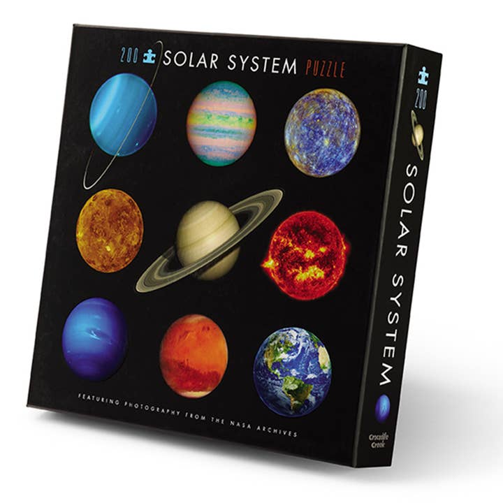 Hippychick - Wholesale Puzzle - Kids - Crocodile Creek 200-pc NASA Puzzle/Solar System